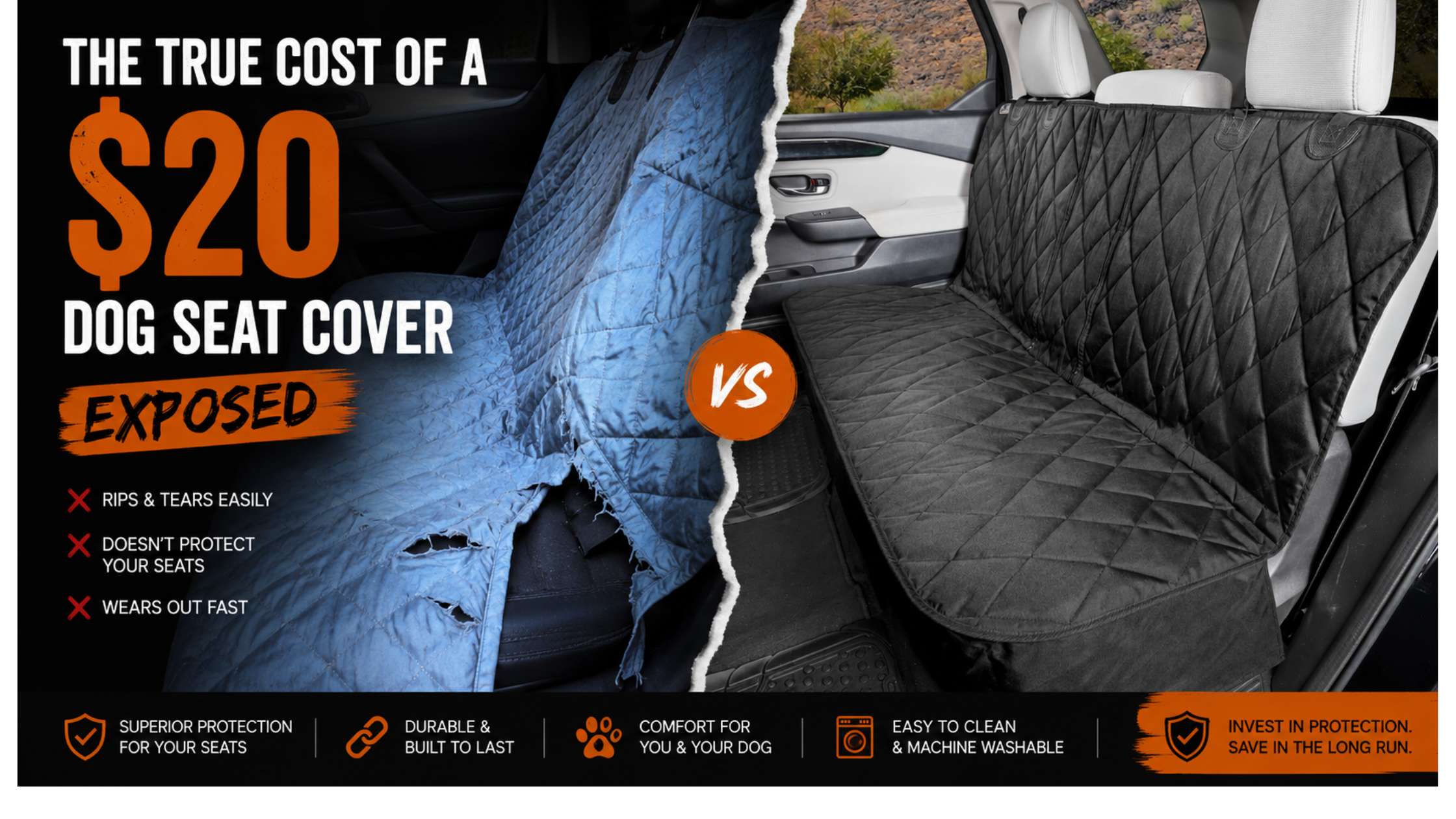 The True Cost of a $20 Dog Seat Cover Exposed