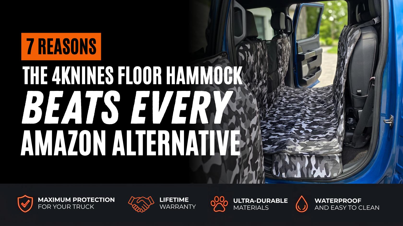 7 Reasons the 4Knines Floor Hammock® Beats Every Amazon Alternative – 4Knines®