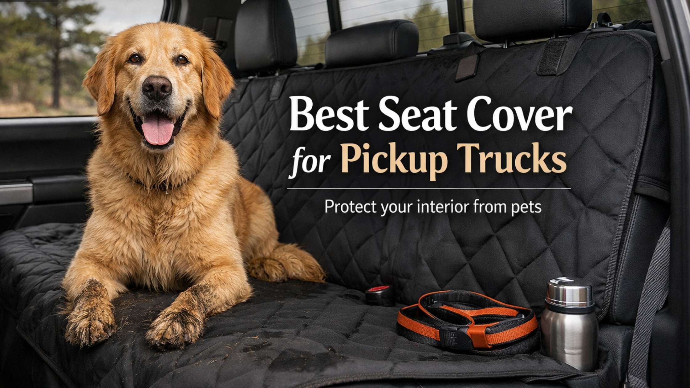 Best Seat Cover for Pickup Trucks – Protect Your Interior from Pets