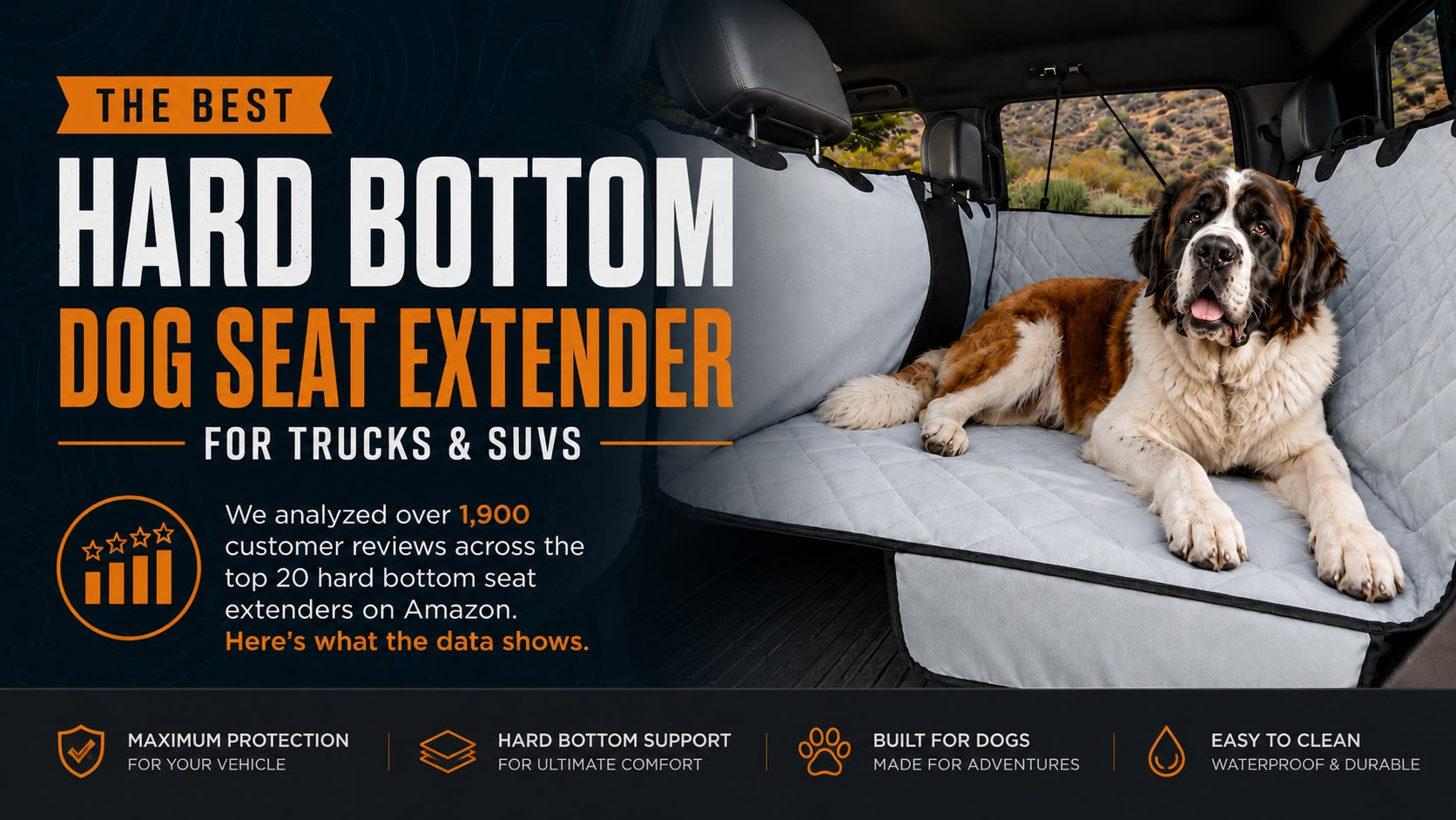 4Knines Hard Bottom Seat Extender vs. Amazon Seat Extenders: What 1,900 Customer Reviews Reveal