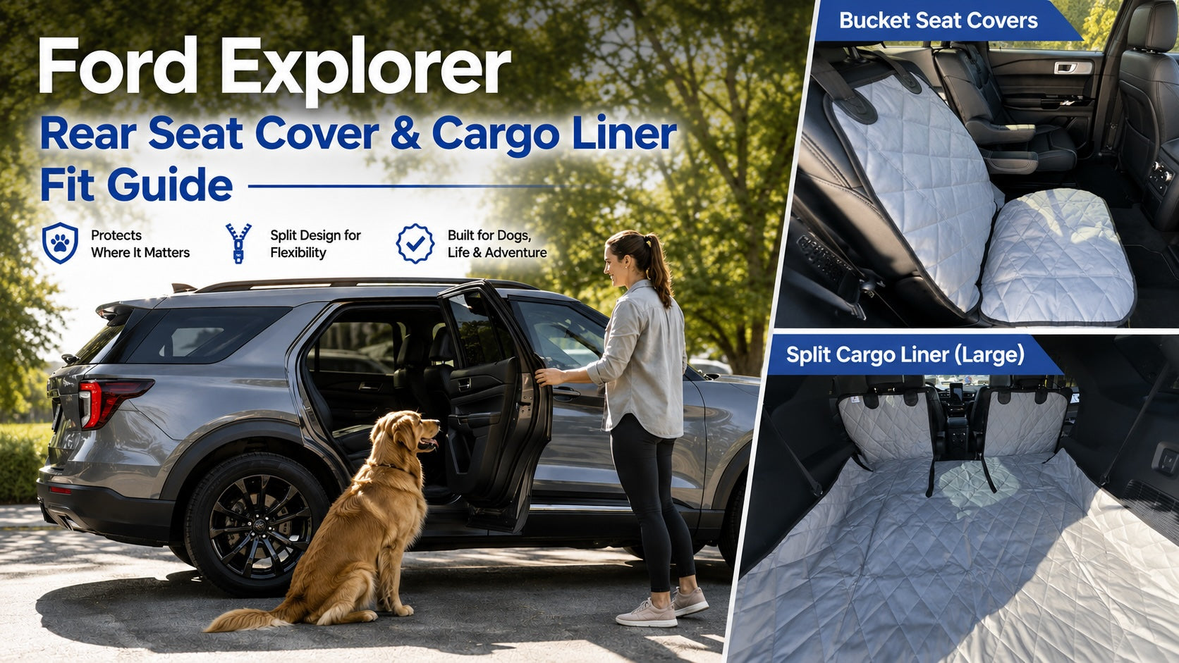 Best Ford Explorer Rear Seat Covers & Cargo Liner Fit Guide (2026)