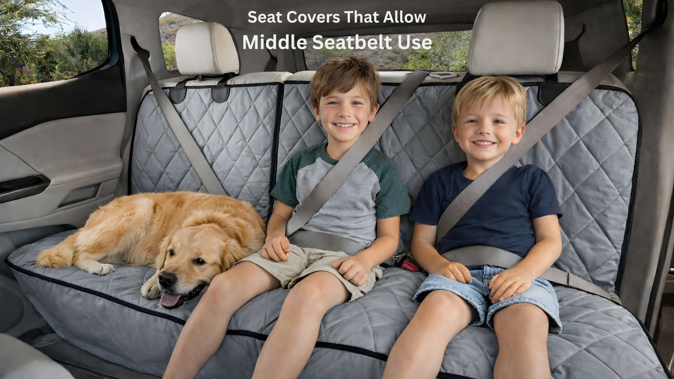 Are There Seat Covers That Allow Use of Middle Seat Belts? | 4Knines Guide