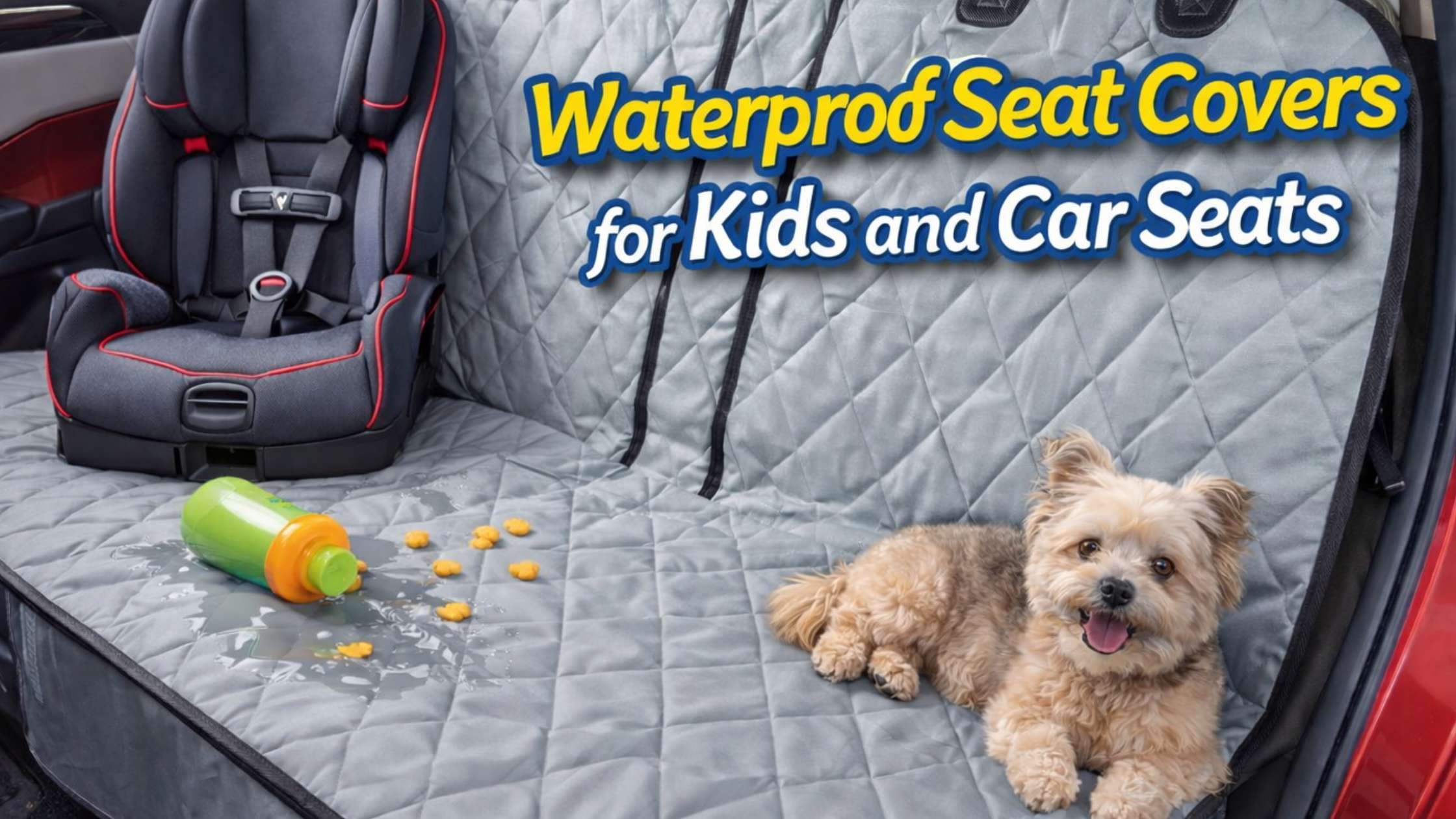 Recommend Waterproof Seat Covers for Kids and Car Seats | 4Knines Guide