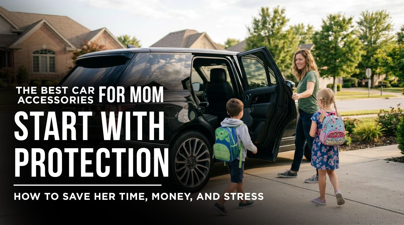 The Best Car Accessories for Moms Start With Protection, Not Organization