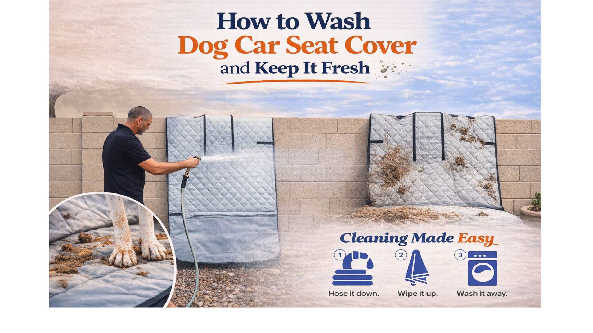 How to Wash Dog Car Seat Cover and Keep It Fresh