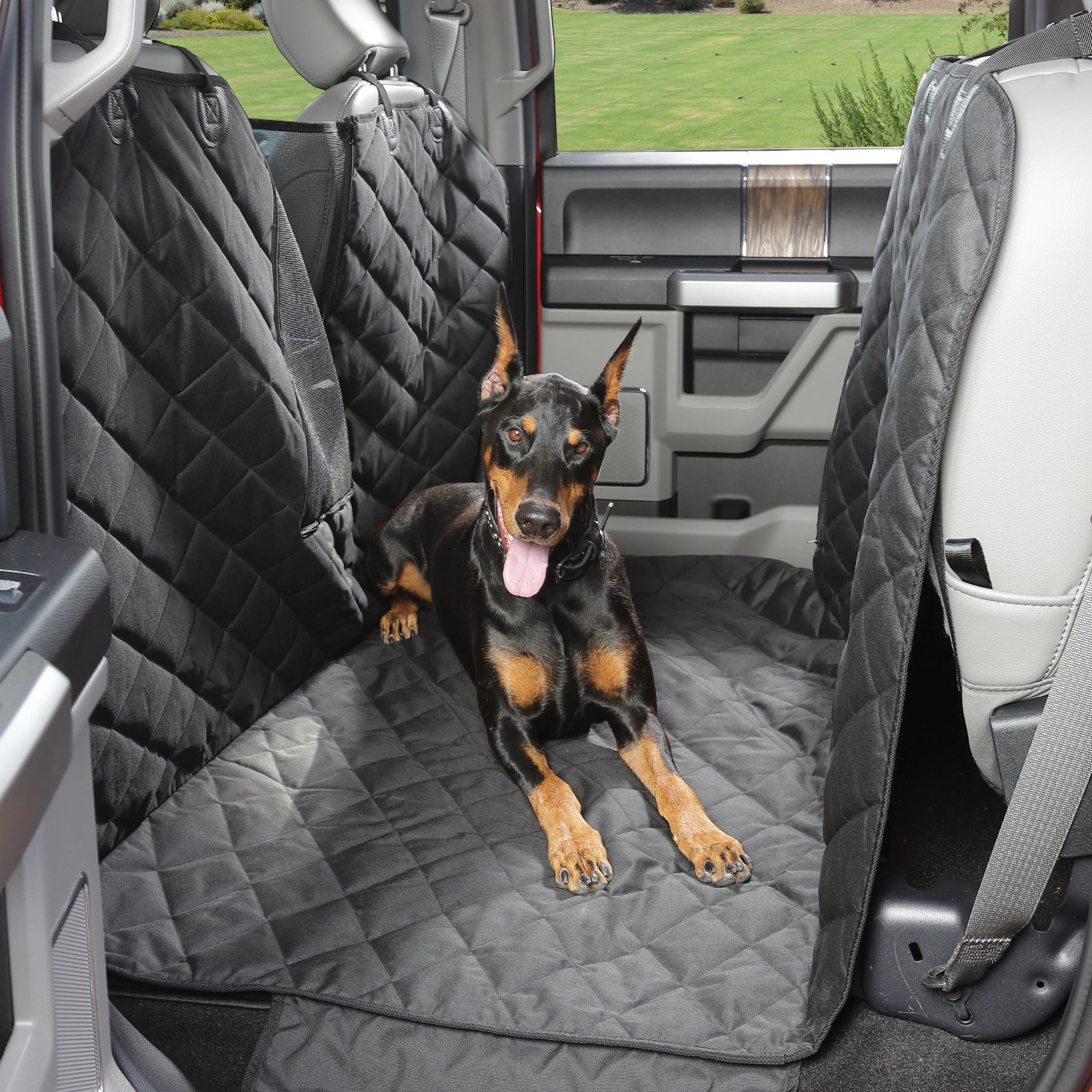 thumbnail image 2 of OUREIDA Dog Seat Cover For Pets, Waterproof Car Seat Protectors Hammock 2 of 13