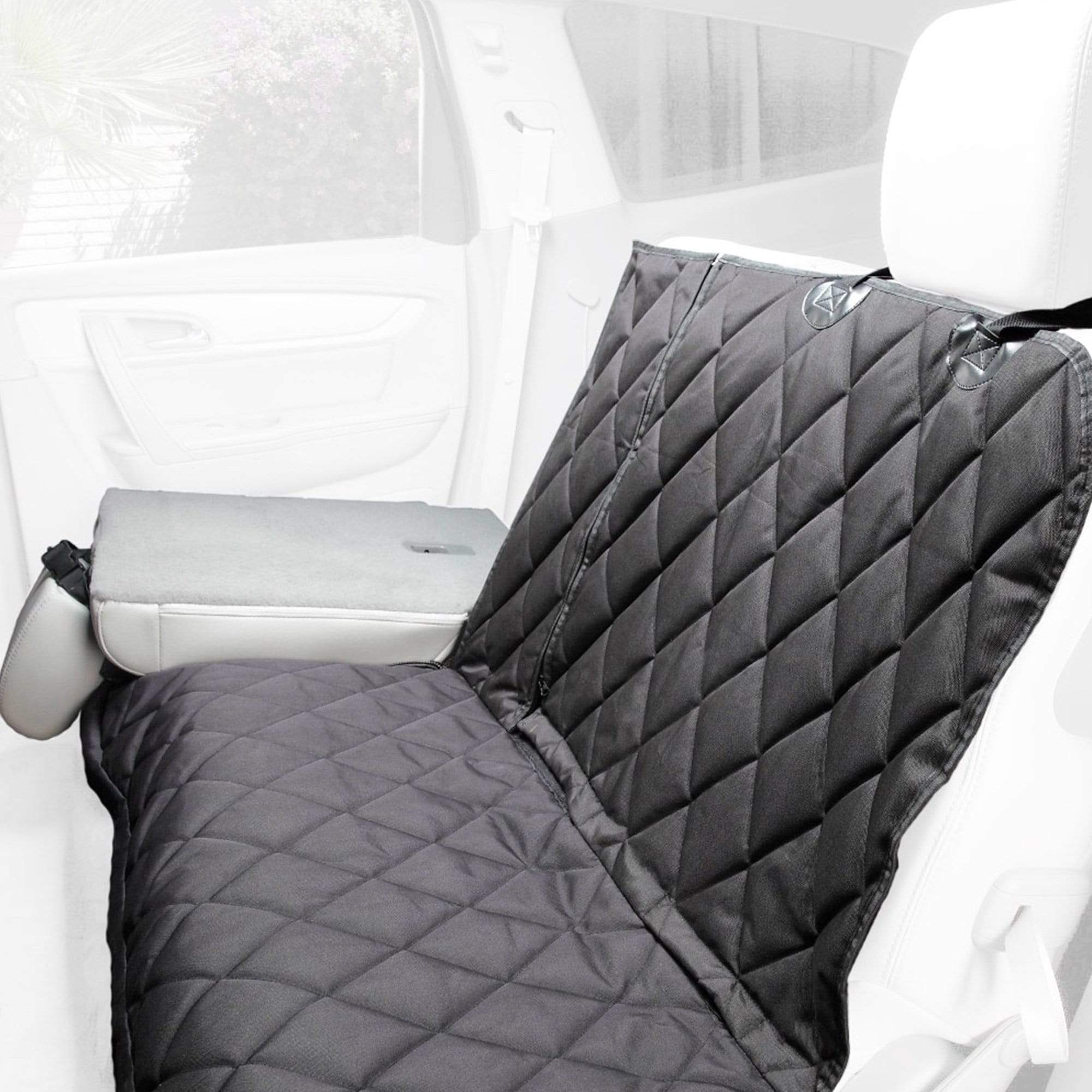 3 Dog Pet Supply Quilted Back Seat Protector - Large