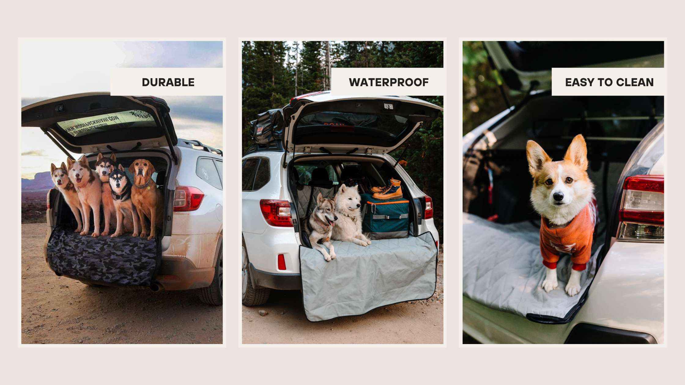 Top Pet Travel Accessories: Waterproof SUV Cargo Liner for Clean Adventures