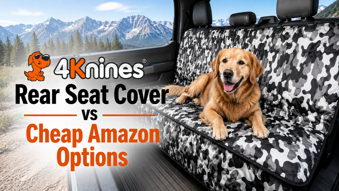 4Knines Rear Seat Cover vs Cheap Amazon Options