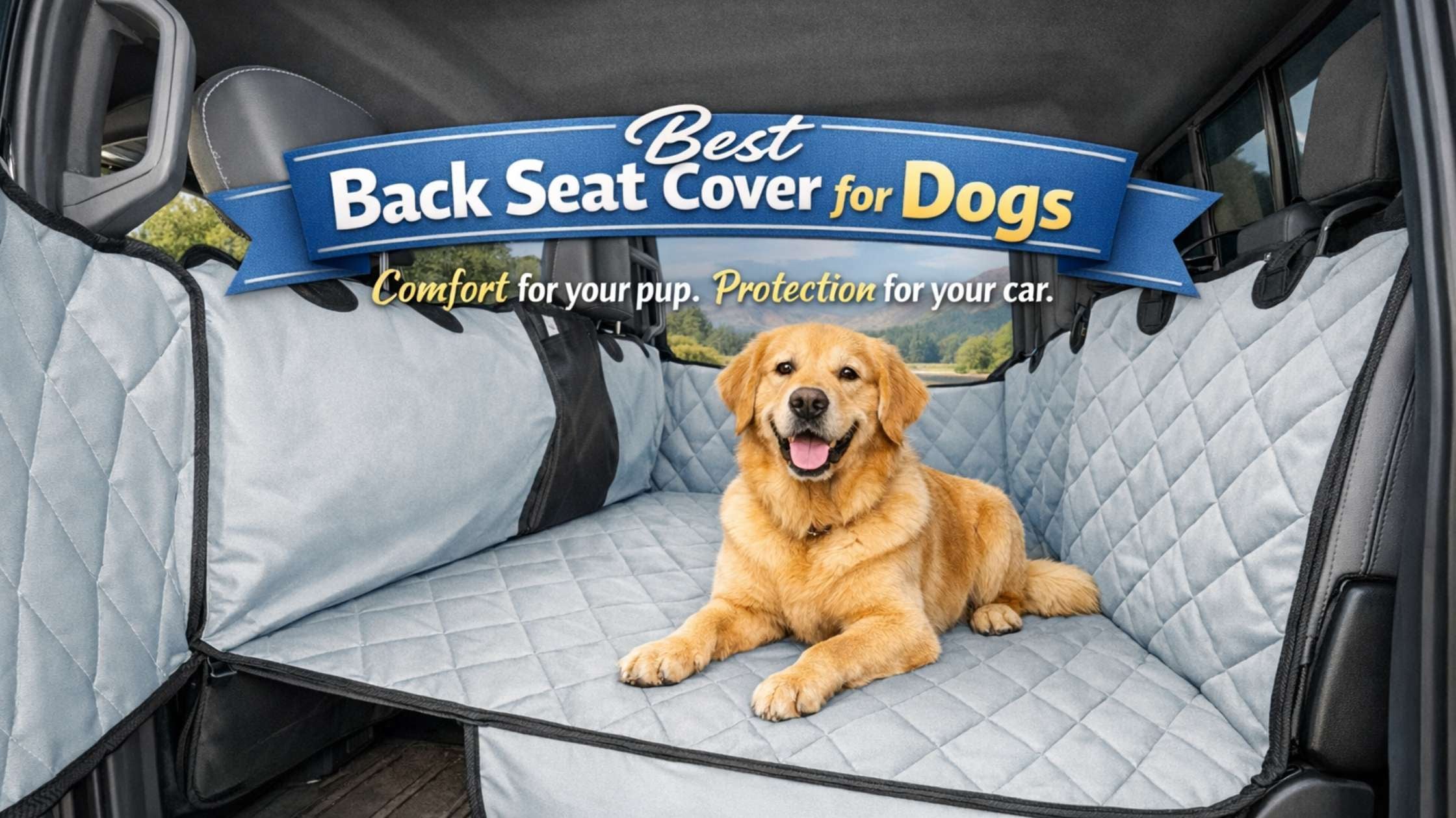 Best Back Seat Cover for Dogs: Protect Your Car & Keep Your Pup Comfortable