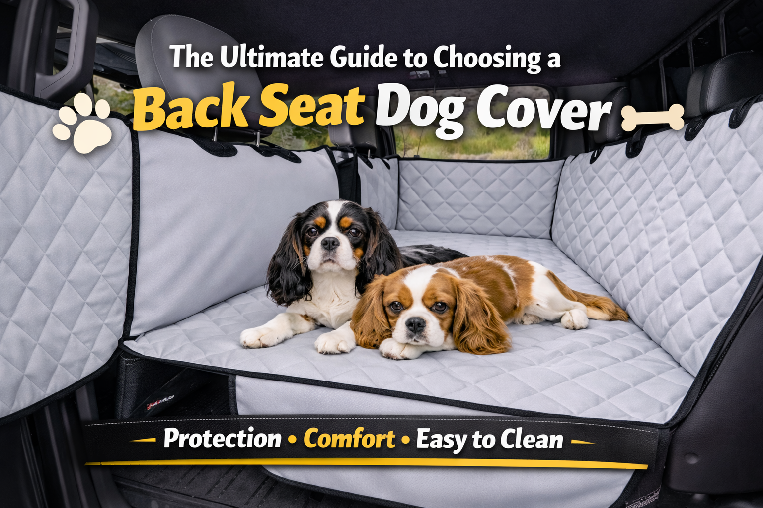 The Ultimate Guide to Choosing the Best Back Seat Dog Cover