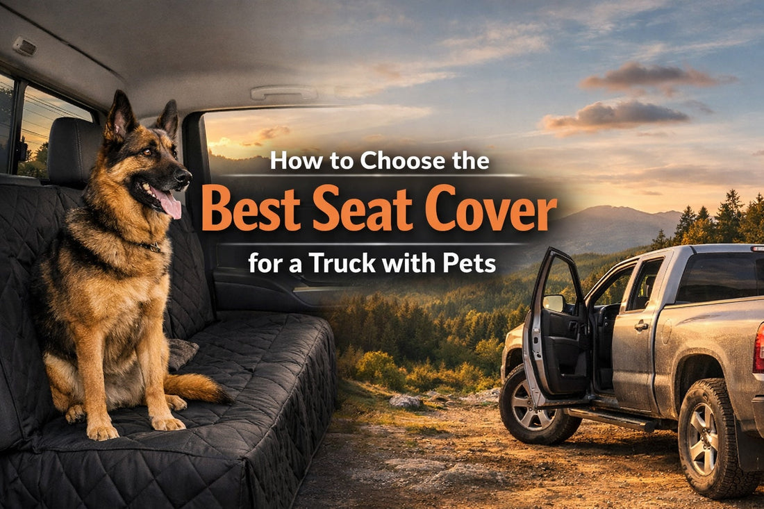 How to Choose the Best Seat Cover for a Truck with Pets | 4Knines Guide