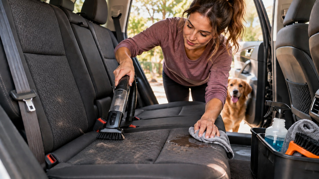 How to Keep Pet Stains and Odors Off Your Car Seats for Good