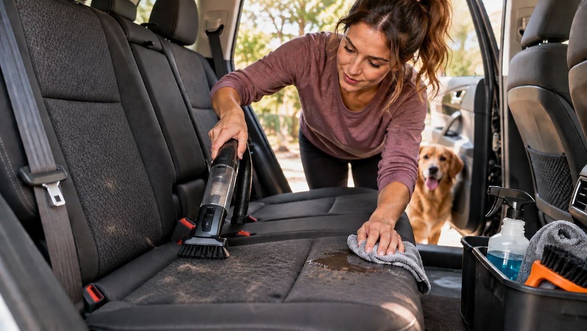 How to Keep Pet Stains and Odors Off Your Car Seats for Good