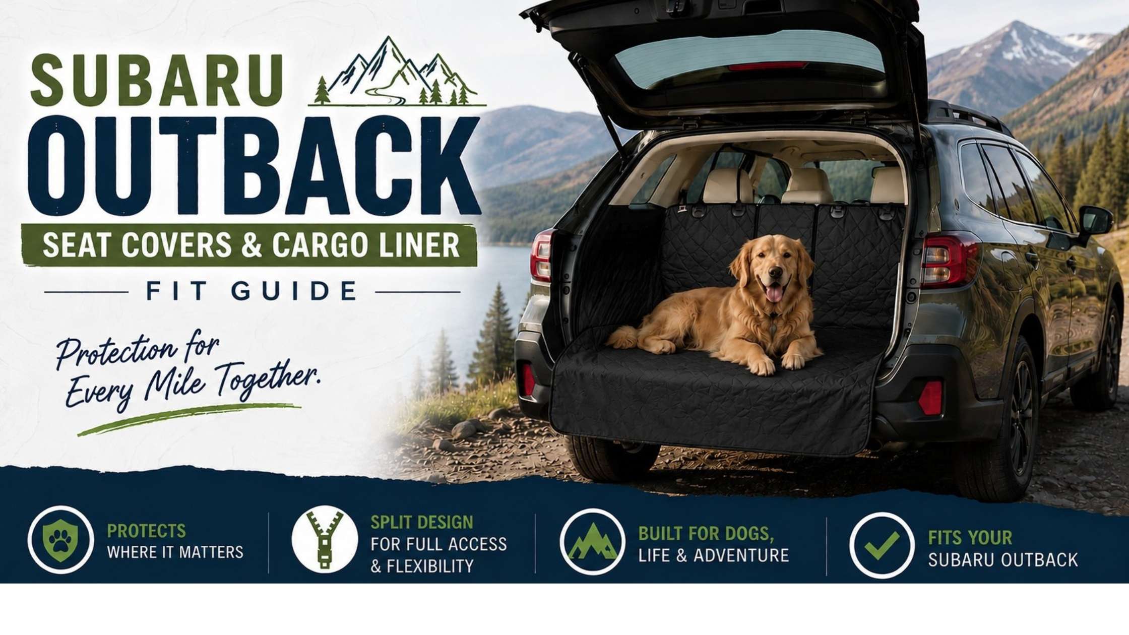 Best Subaru Outback Seat Covers & Cargo Liner Fit Guide: Rear, Front & Cargo Protection (2026)