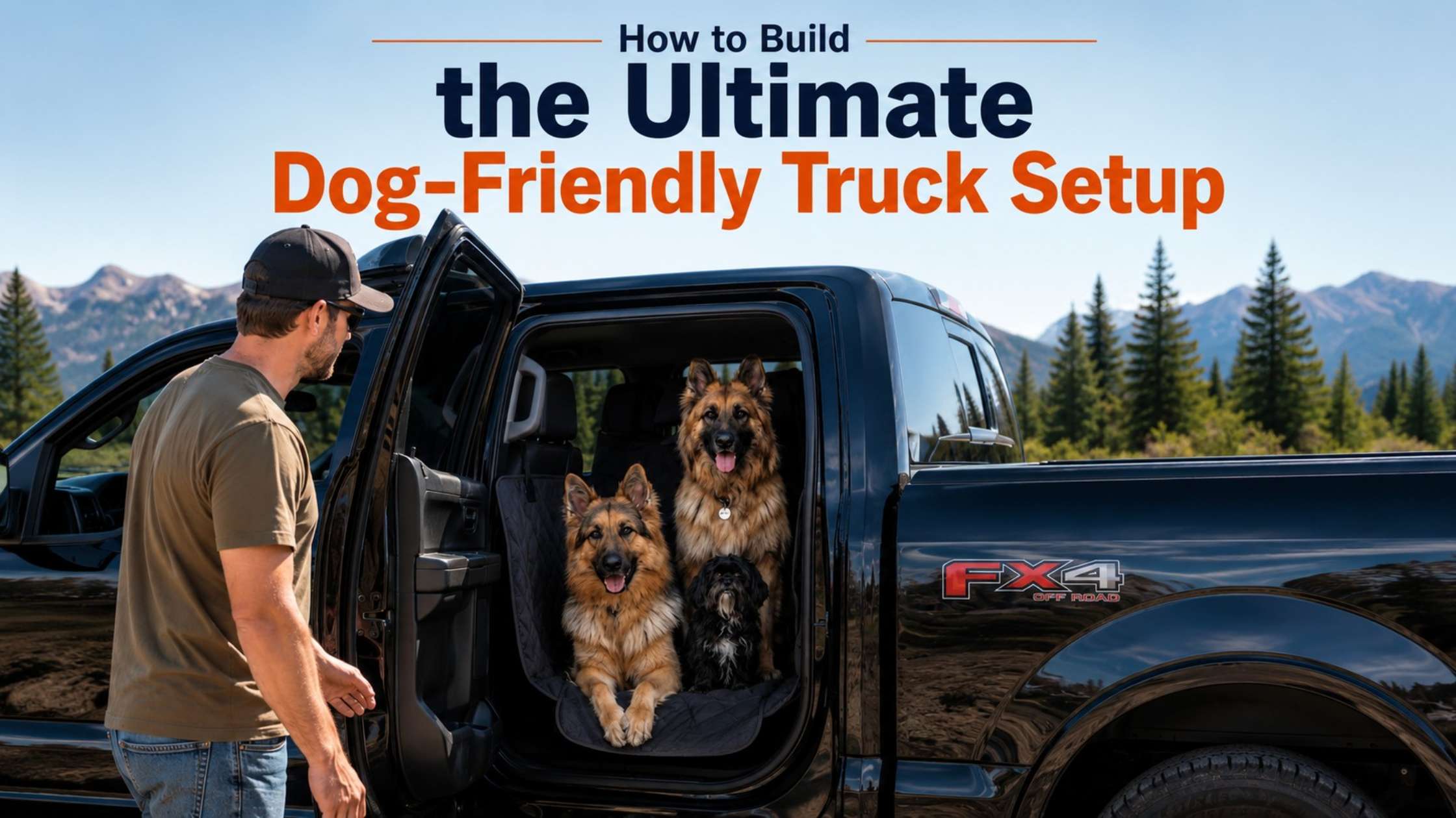 How to Build the Ultimate Dog-Friendly Truck Setup