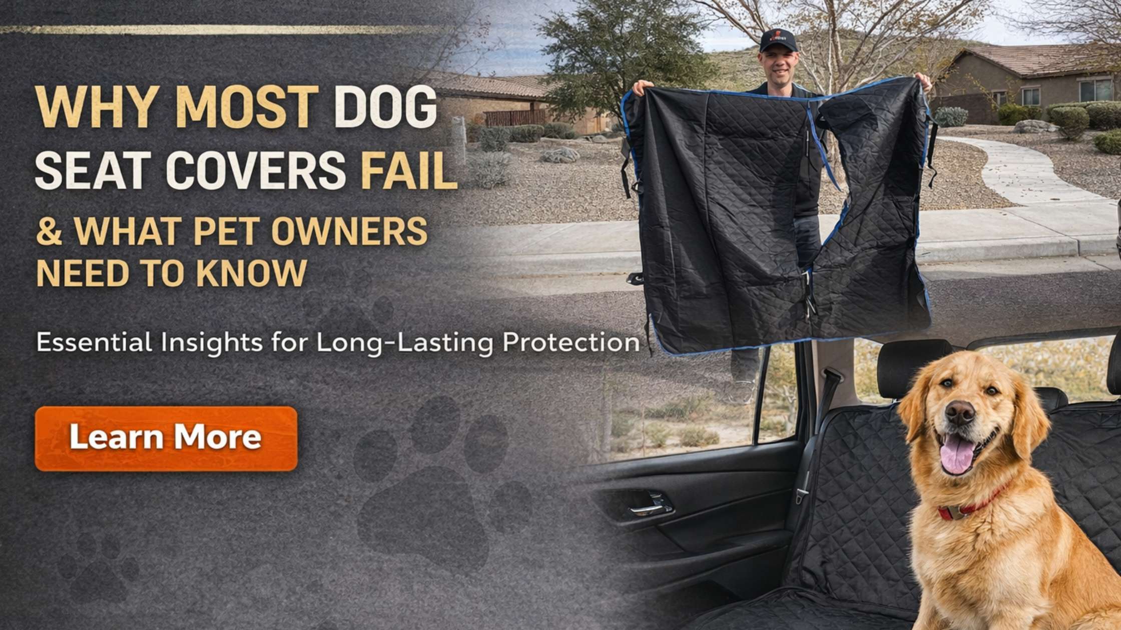 Why Most Dog Seat Covers Fail: What Pet Owners Need to Know