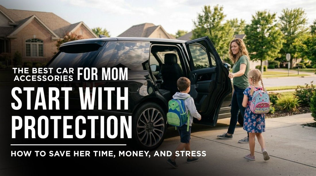 The Best Car Accessories for Moms Start With Protection, Not Organization