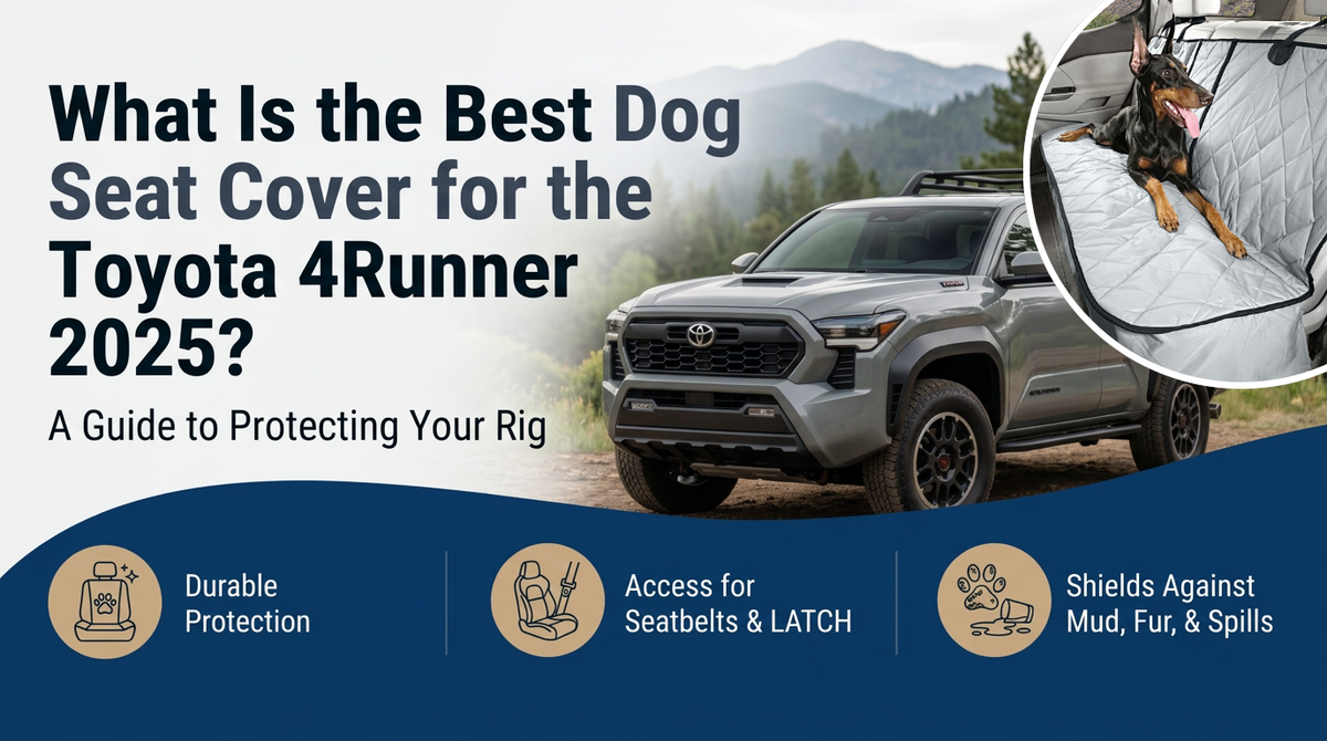 What Is the Best Dog Seat Cover for the Toyota 4Runner 2025?