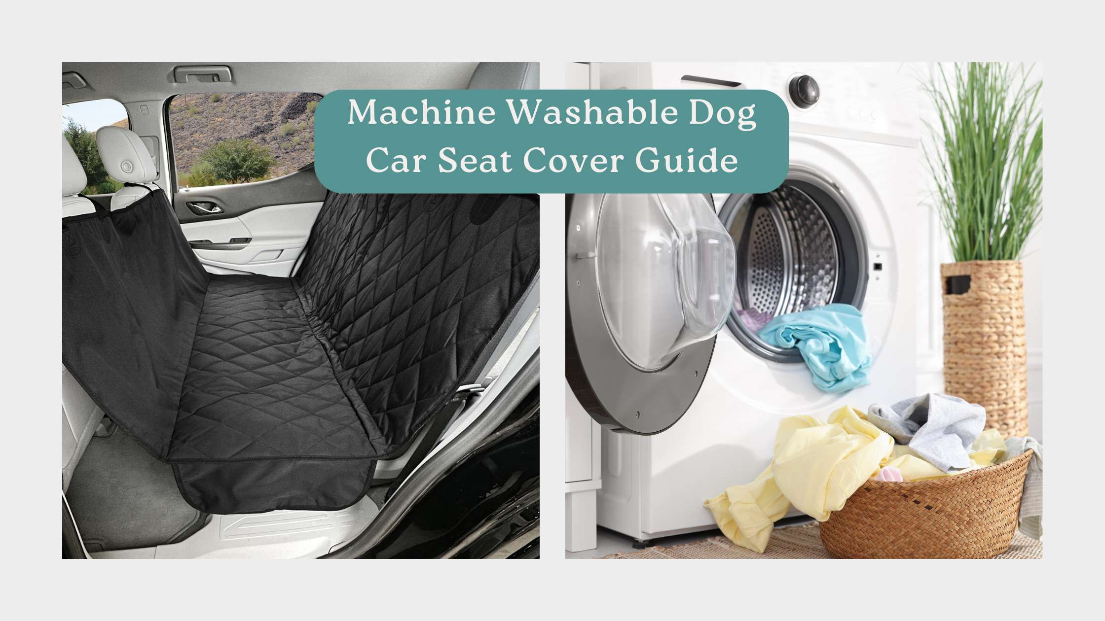 Machine Washable Dog Car Seat Cover Guide