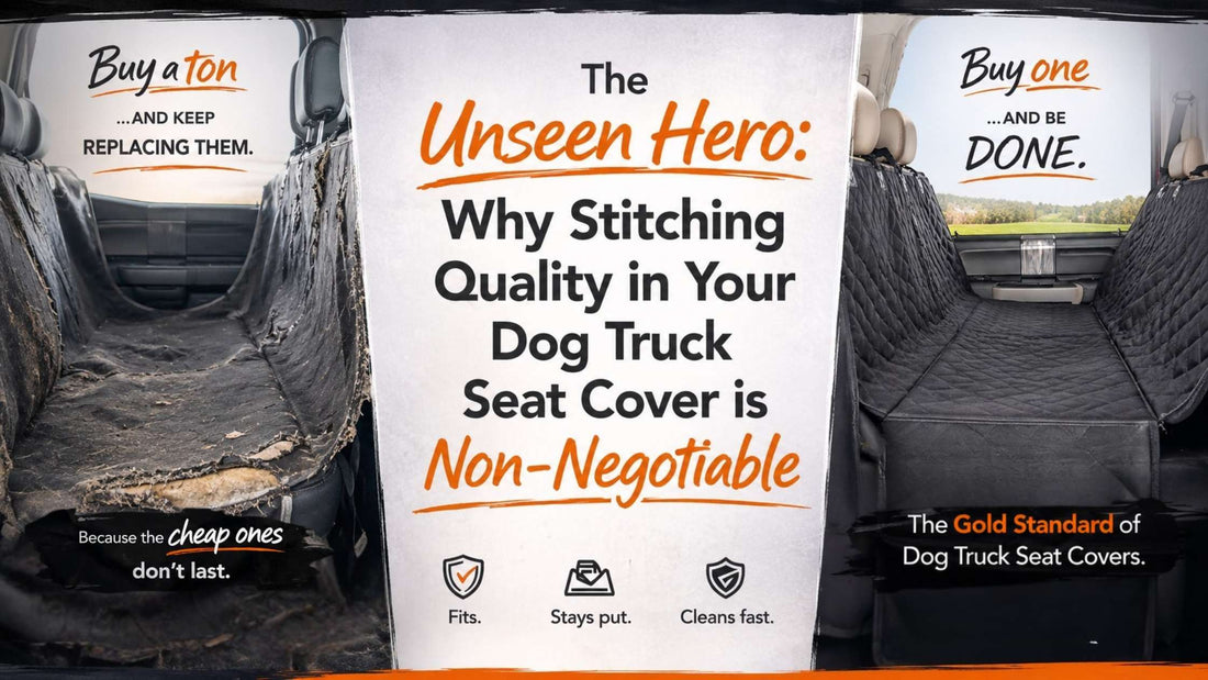 Why Stitching Quality Matters in a Dog Truck Seat Cover