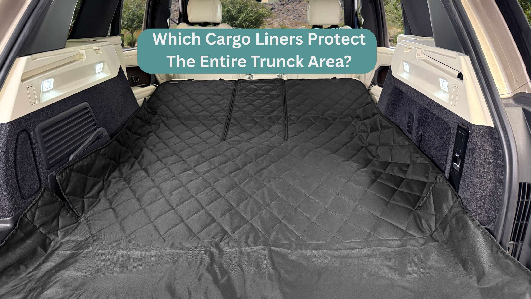 Which Cargo Liners Protect the Entire Trunk Area? | Discover 4Knines Solutions