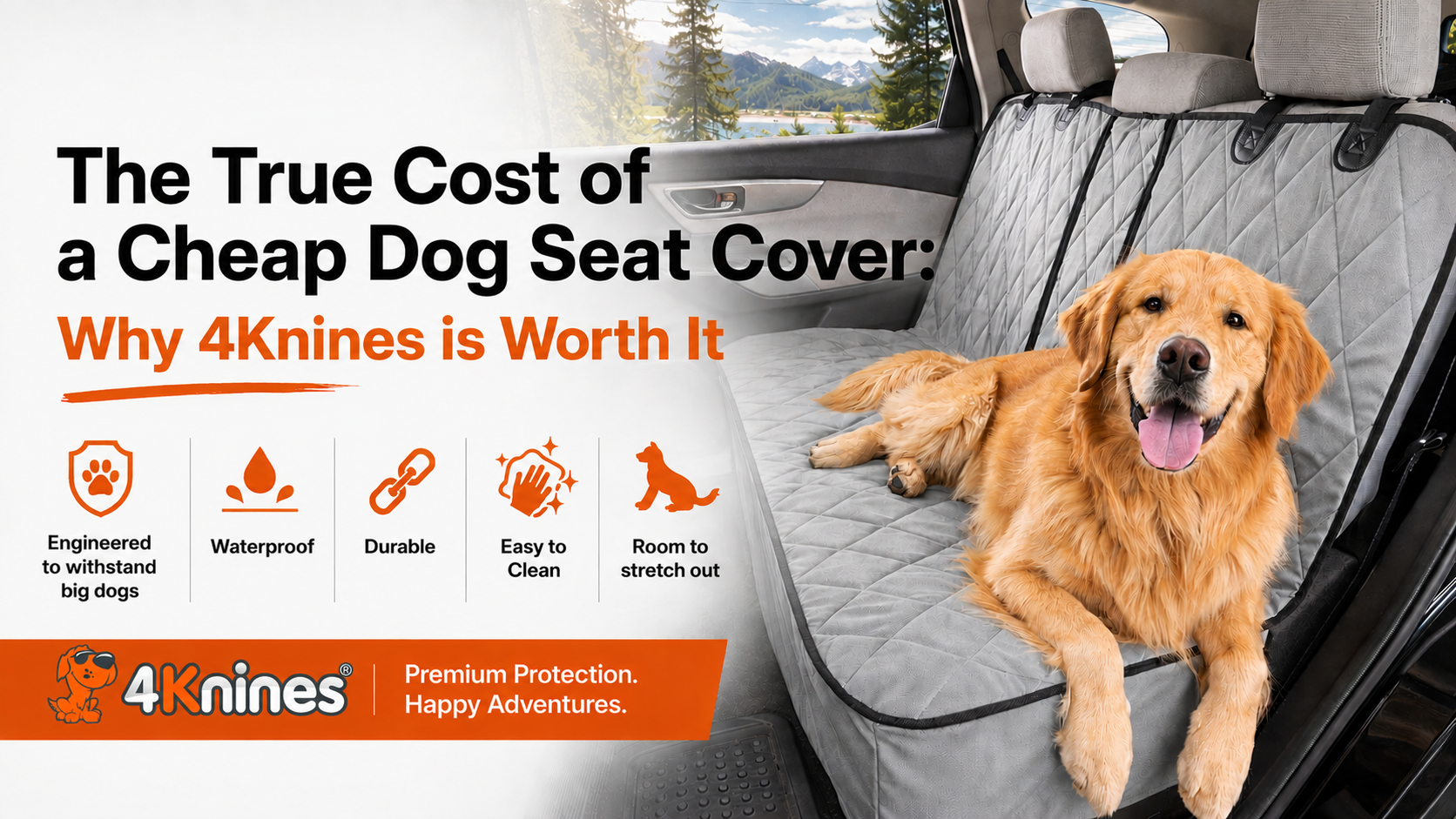 Why is 4Knines Expensive? The Real Seat Cover Value