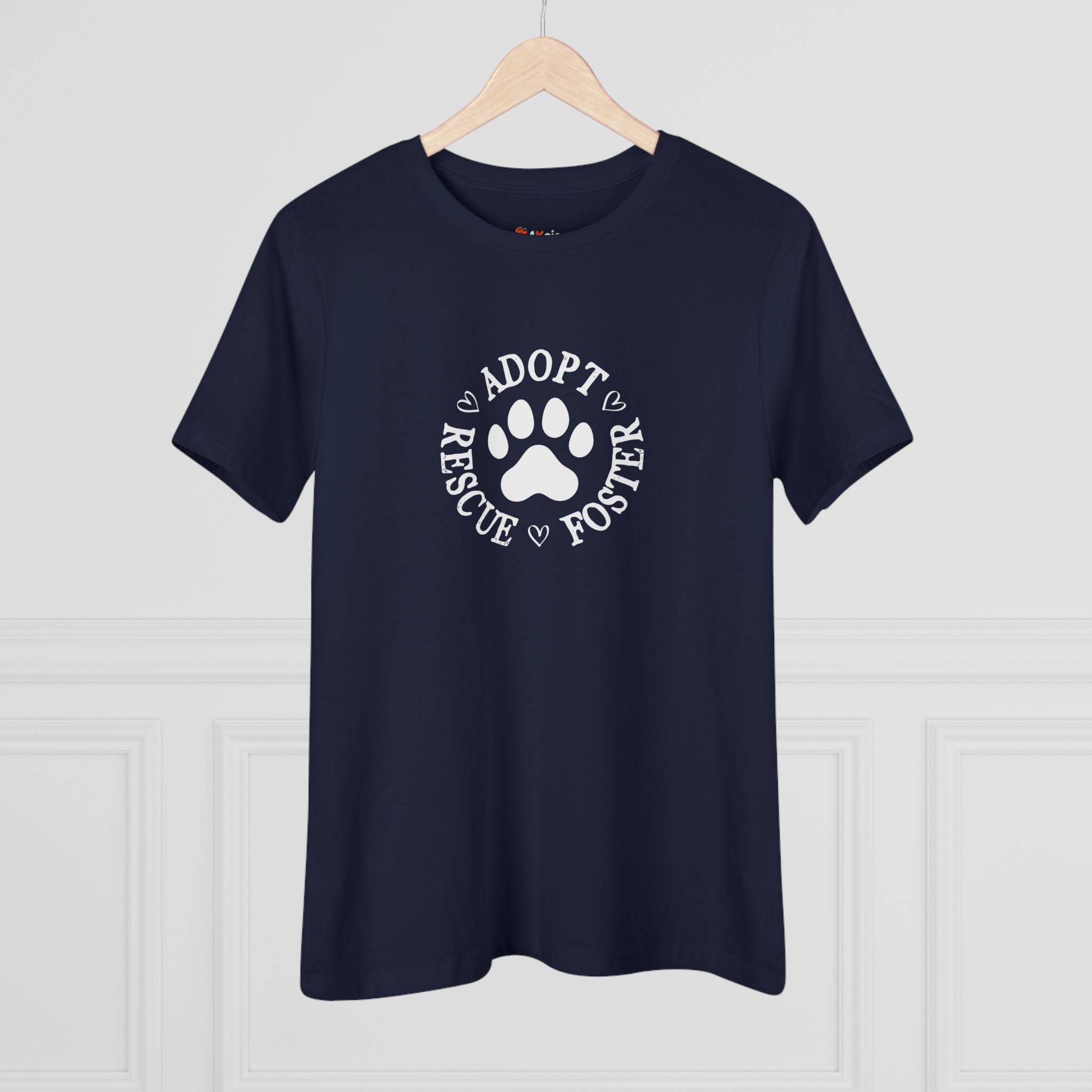 Adopt Rescue Foster | Womens Tshirt for Foster Dog Moms
