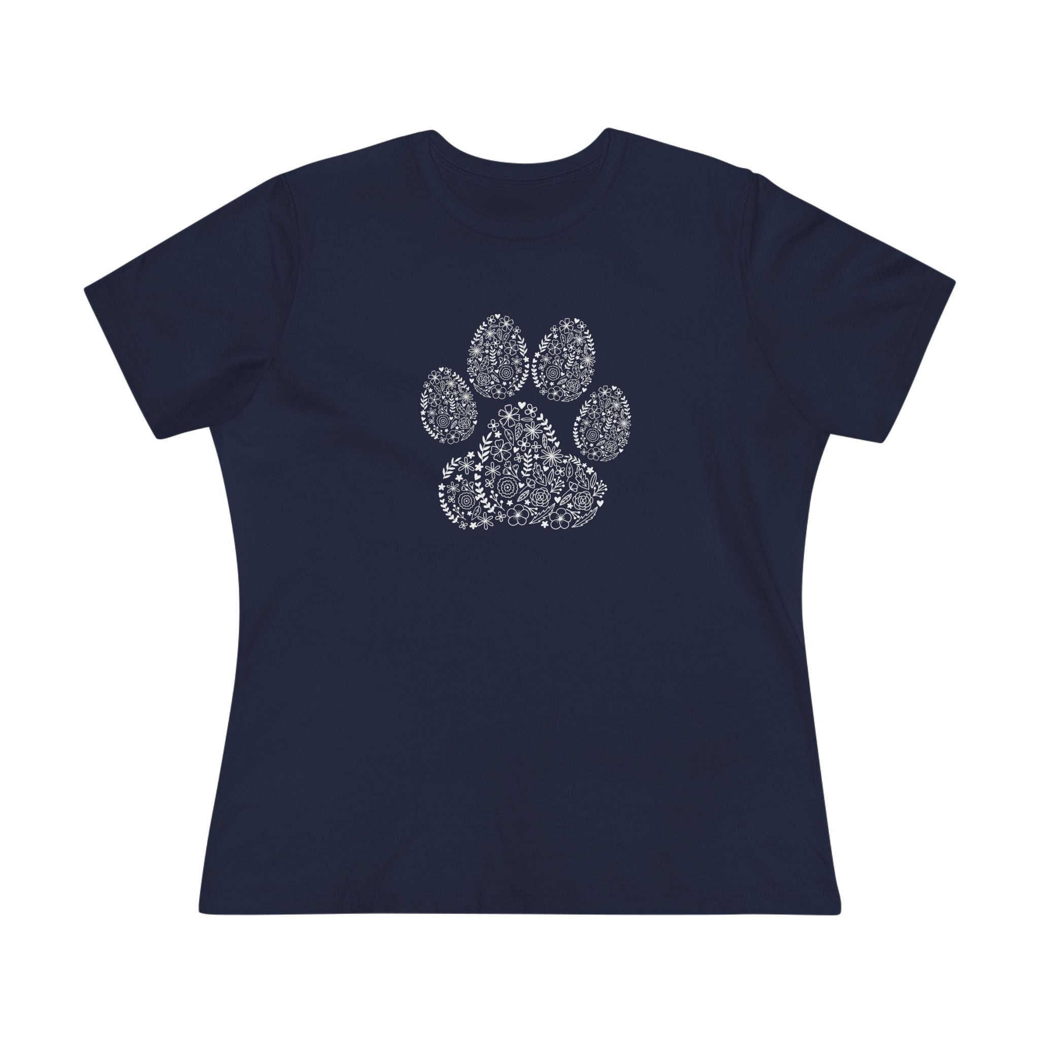 Flower Paw | Dog Lover Womens Tshirt