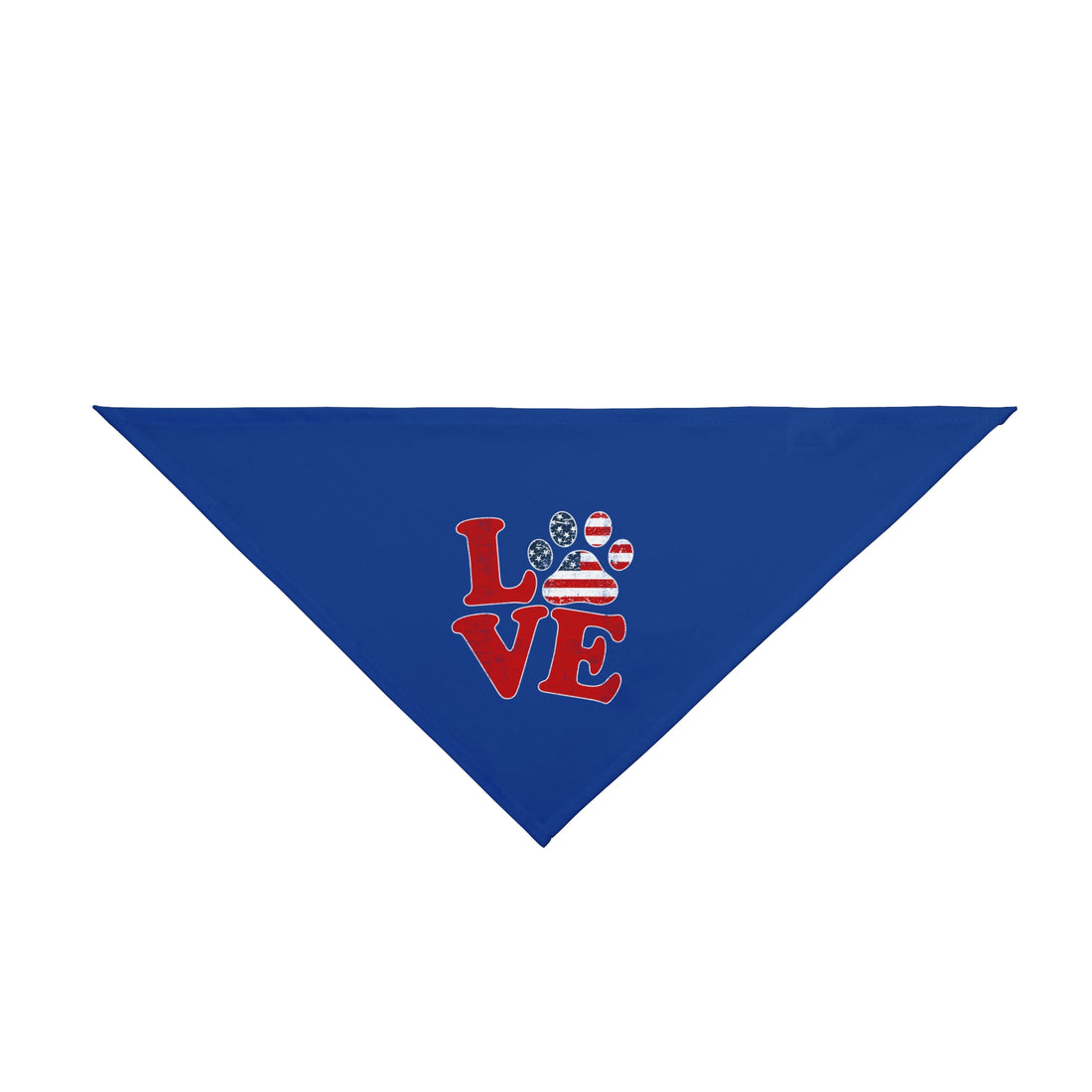 Love Paw | Dog Bandana blue