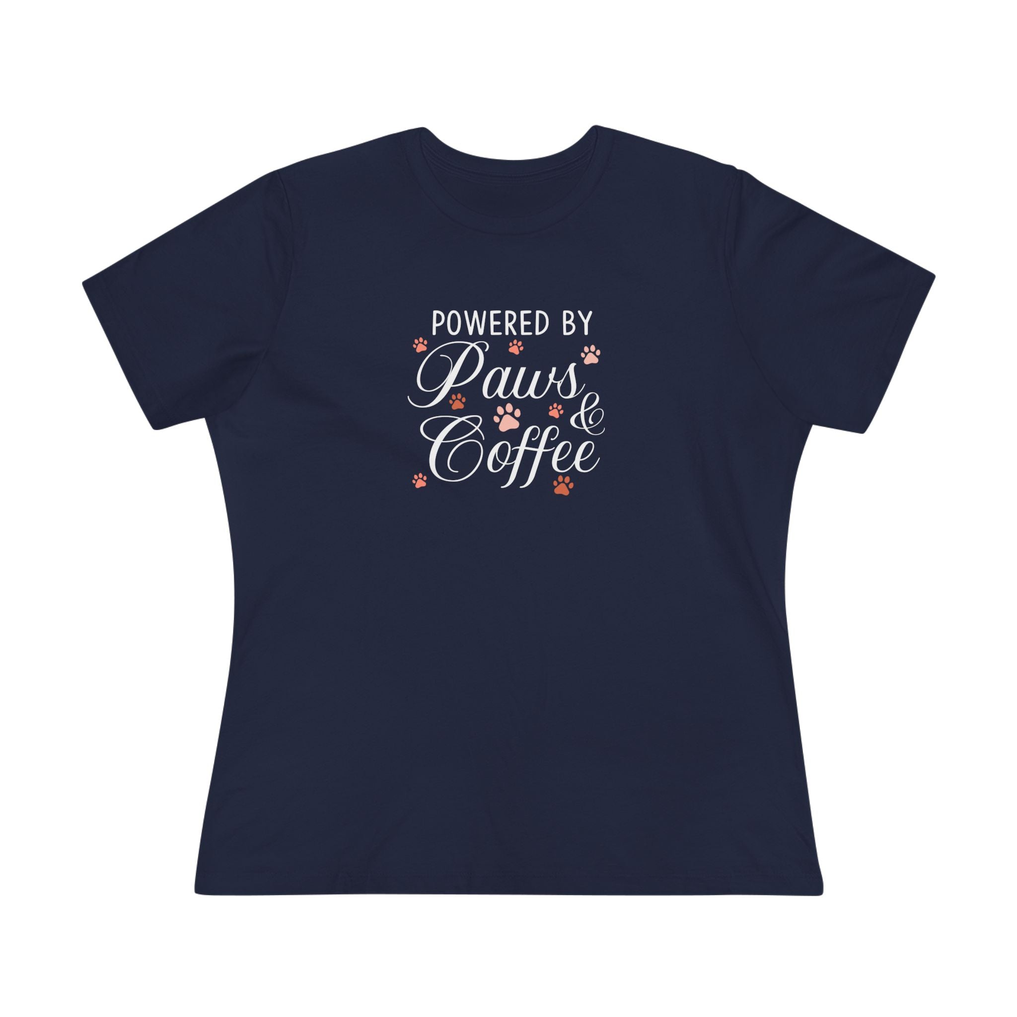 Powered by Paws & Coffee | Women's Tshirt