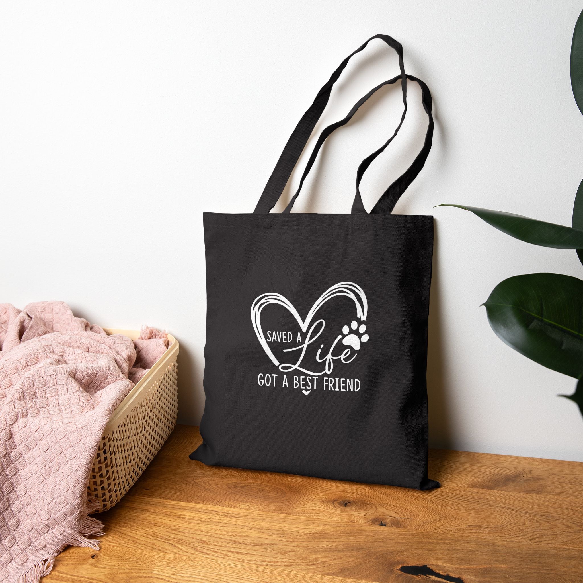 Saved A Life, Got A Best Friend | Tote Bag
