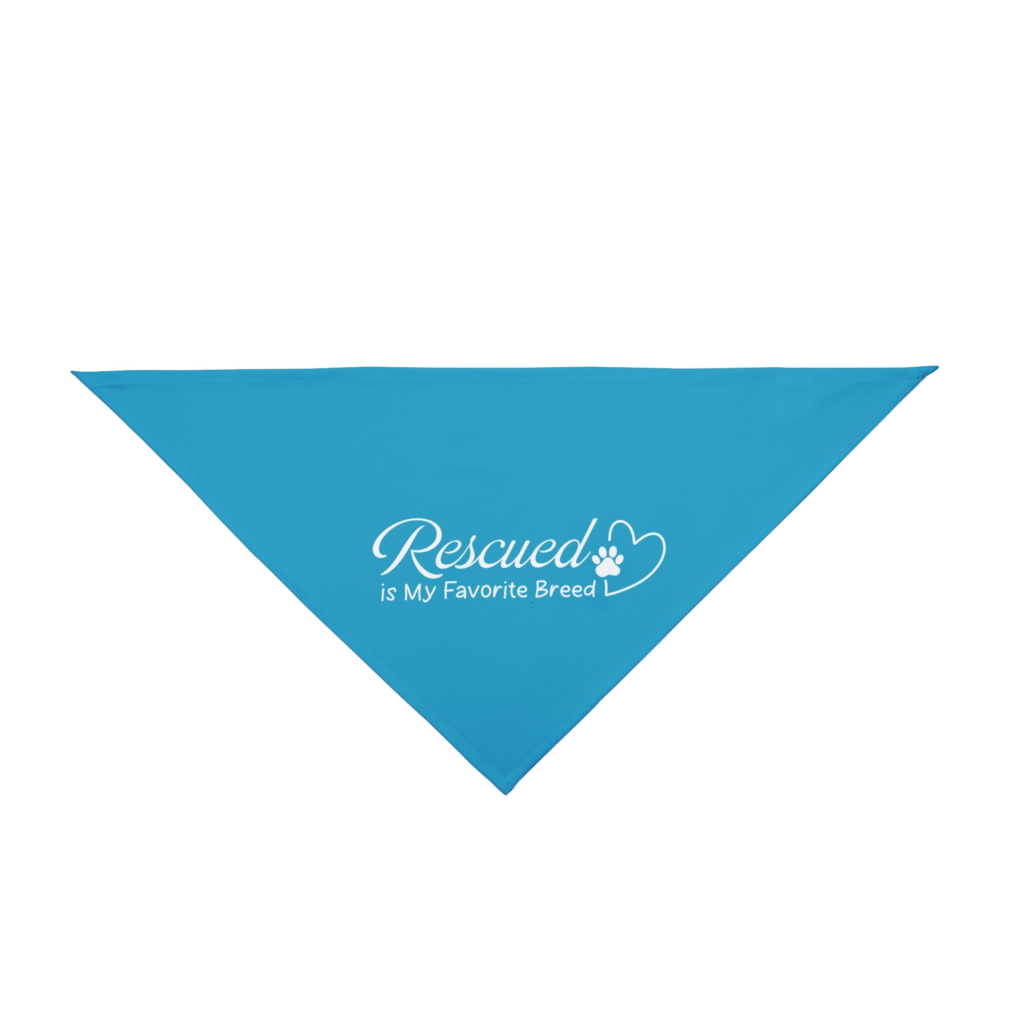 Rescued is My Favorite Breed | Blue Dog Bandana