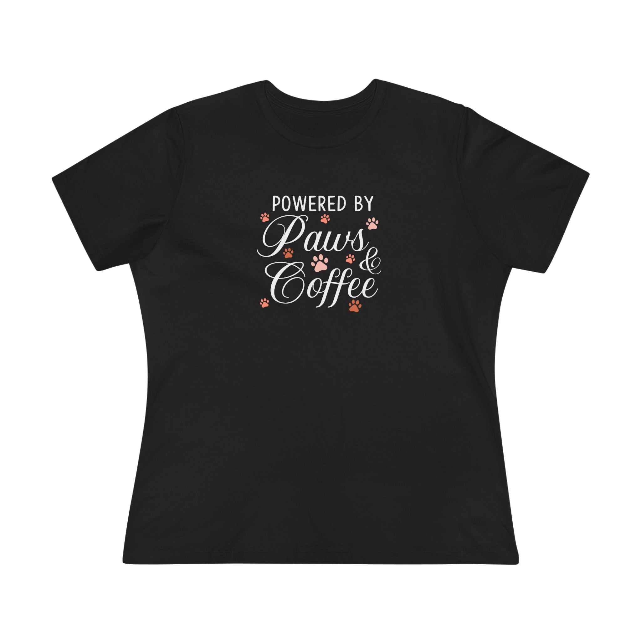 Powered by Paws & Coffee | Women's Tshirt