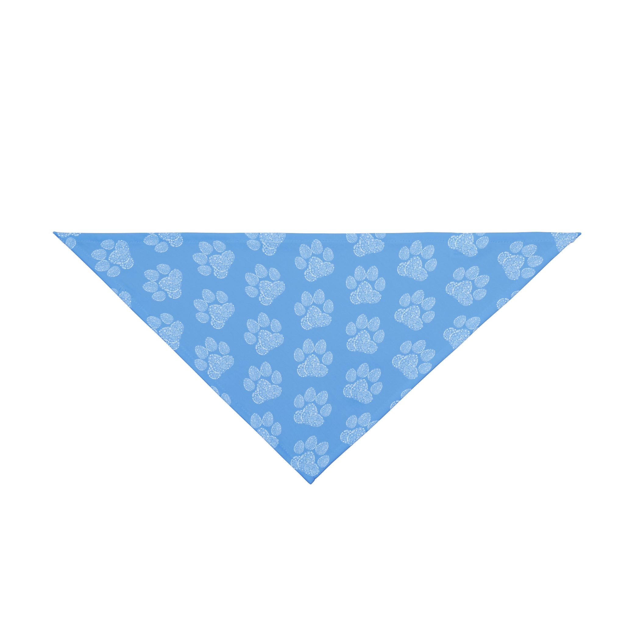 Flower Paw | Blue Dog Bandana