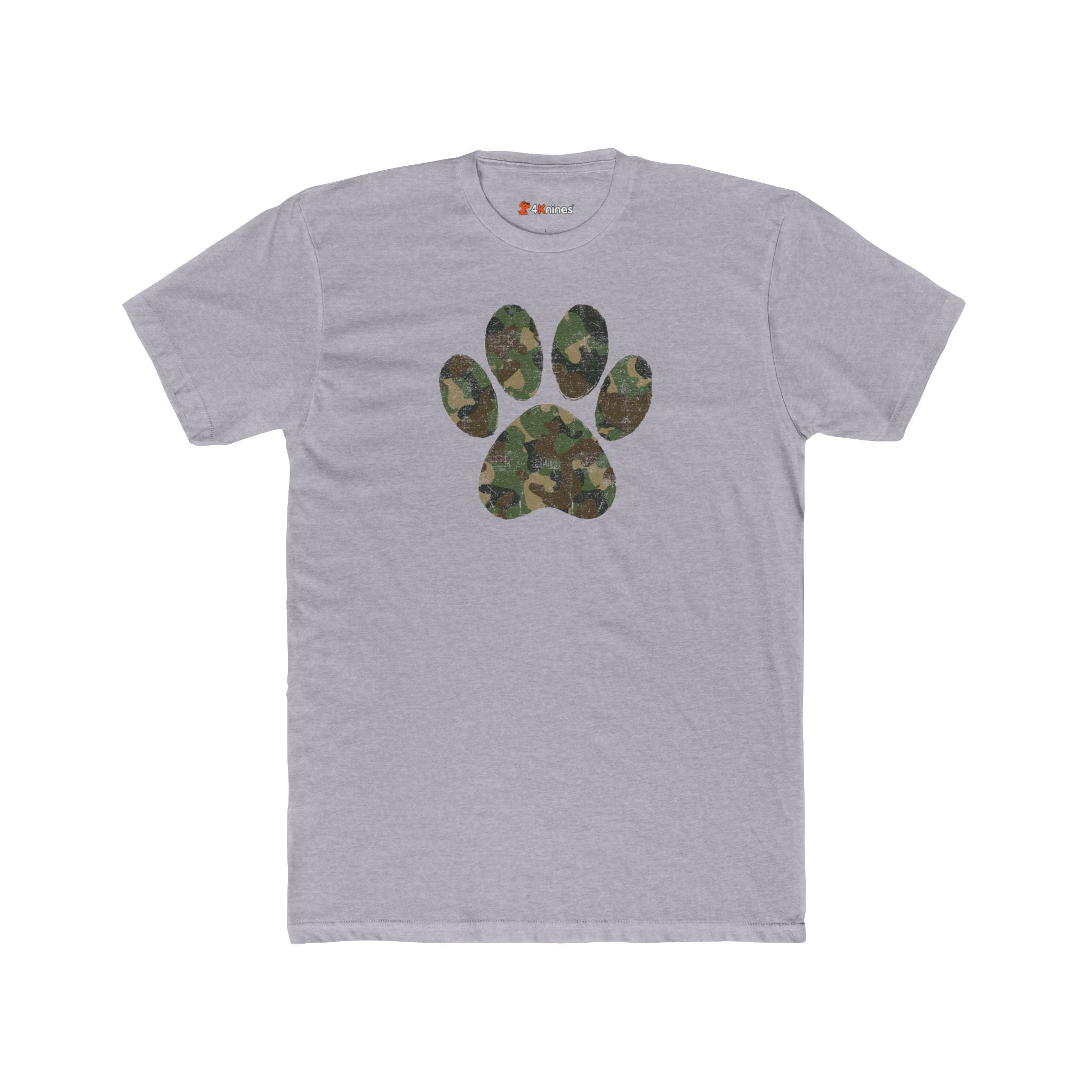 Camo Paw Green | Dog Lovers Mens Tshirt