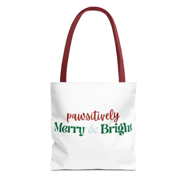 Tote Bag - Pawsitively Merry & Bright