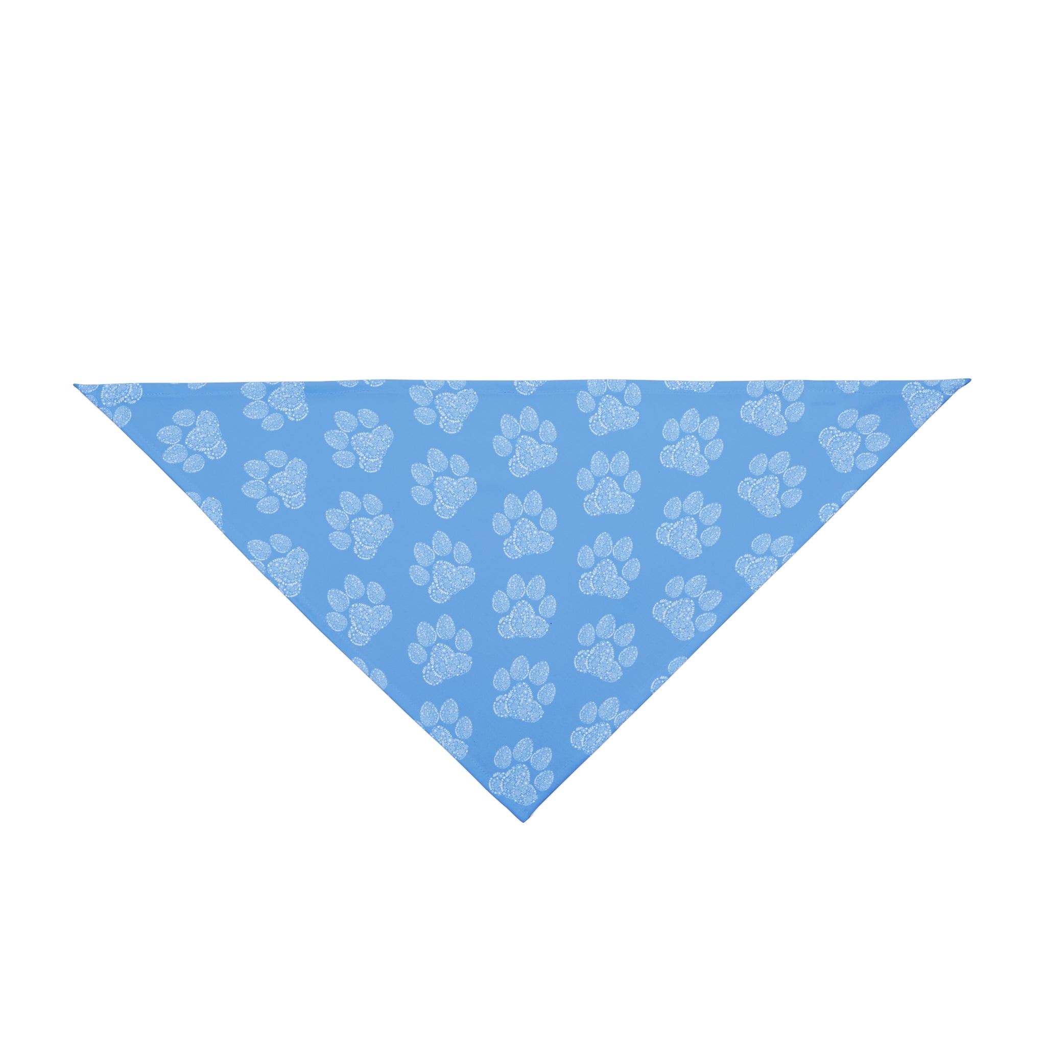 Flower Paw | Blue Dog Bandana