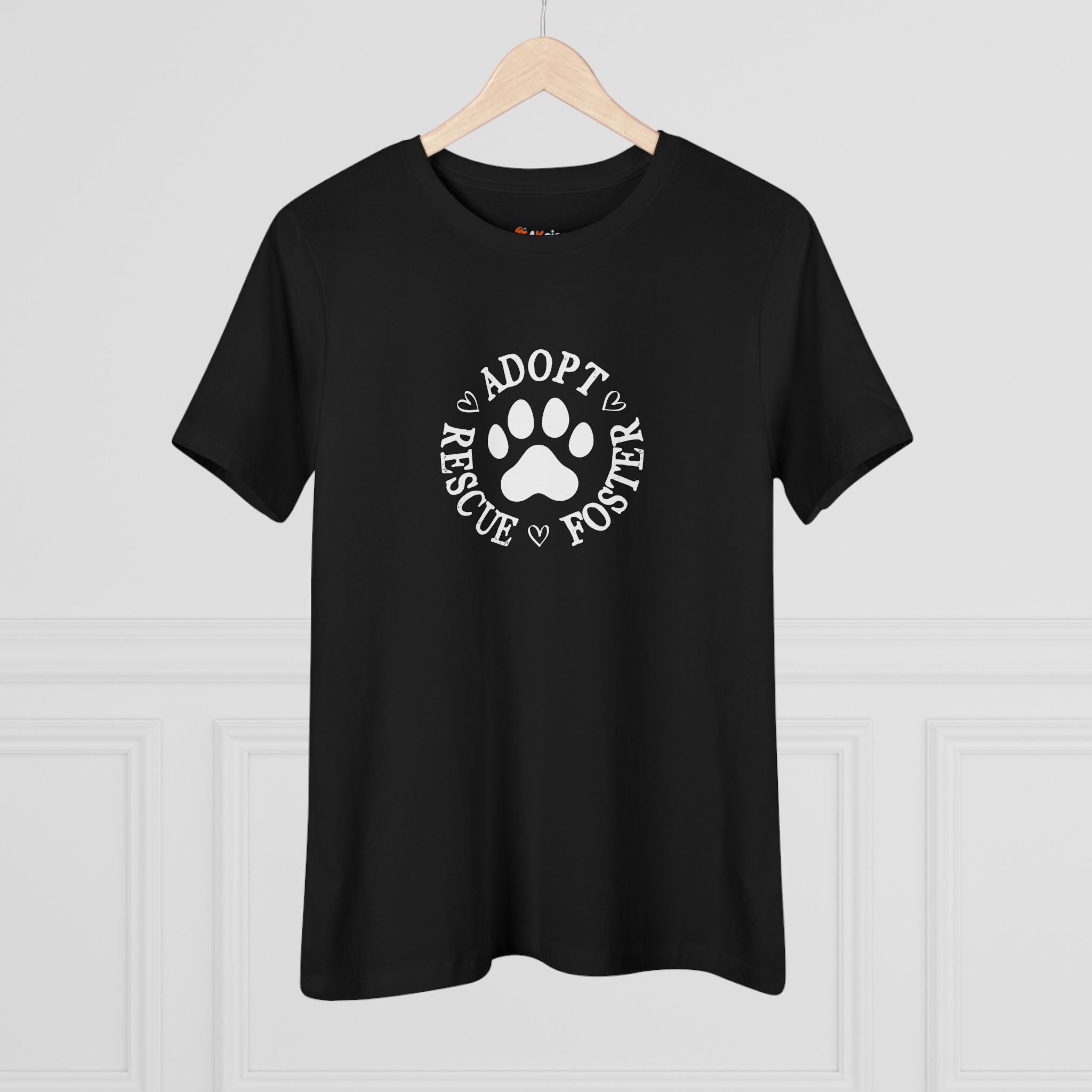 Adopt Rescue Foster | Womens Tshirt for Foster Dog Moms
