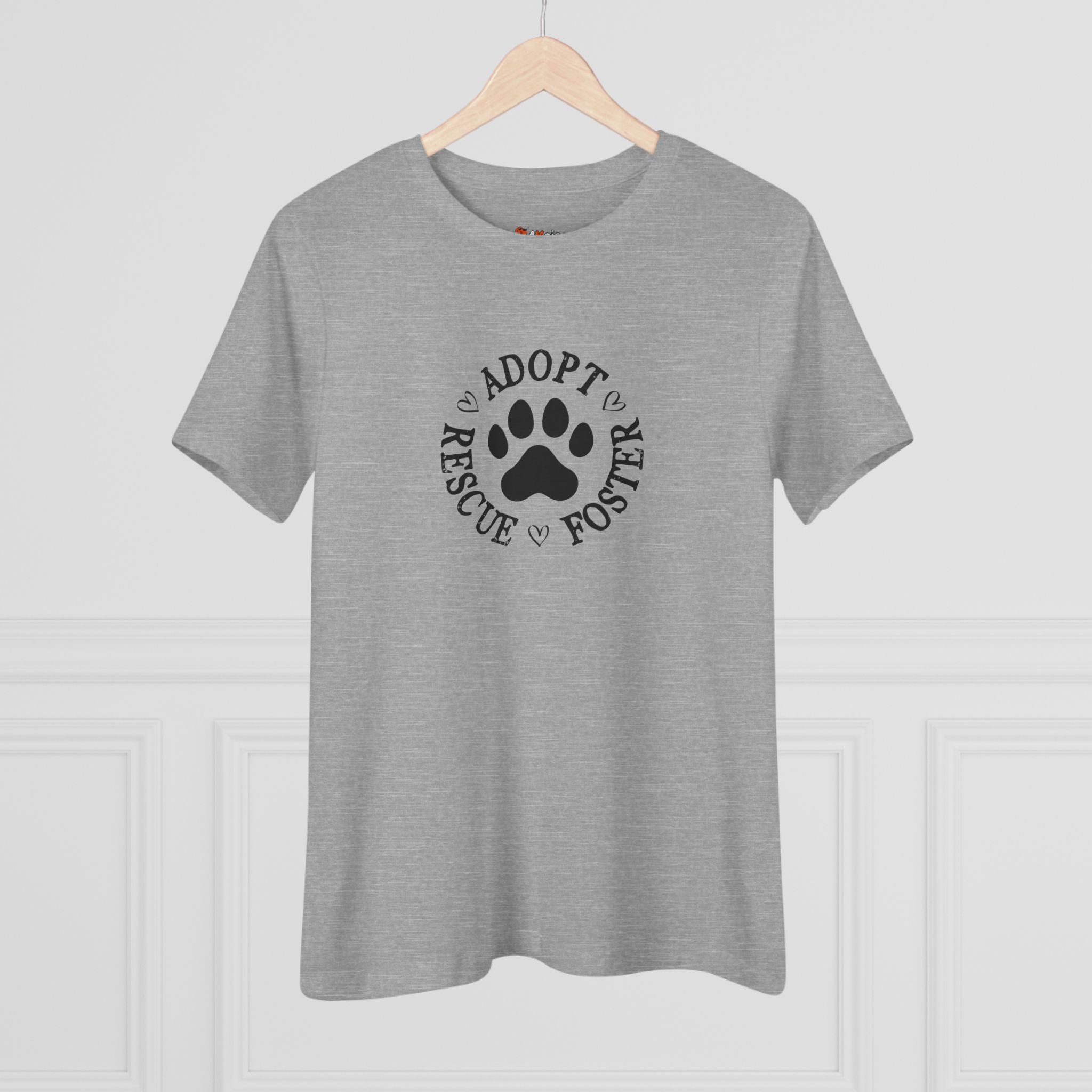 Adopt Rescue Foster | Womens Tshirt for Foster Dog Moms