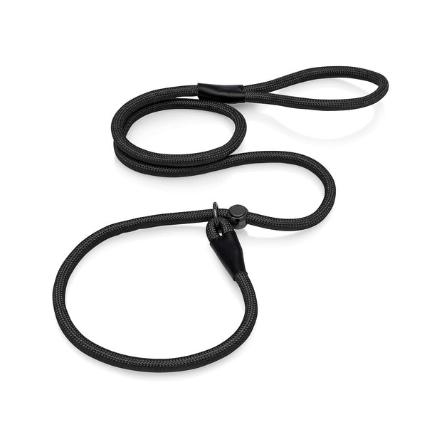 Slip Lead Leash For Dogs - 14mm Thick, 150cm (60") Nylon Rope, Adjustable Training Lead For Medium/Large Dogs