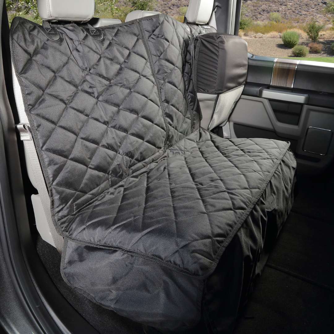 Multi-Function Crew Cab Truck Seat Cover with Hammock