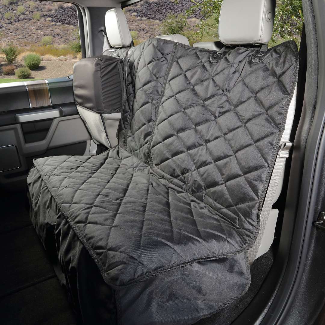 https://4knines.com/products/crew-cab-rear-bench-seat-cover-with-hammock - Seat Cover for pickup trucks