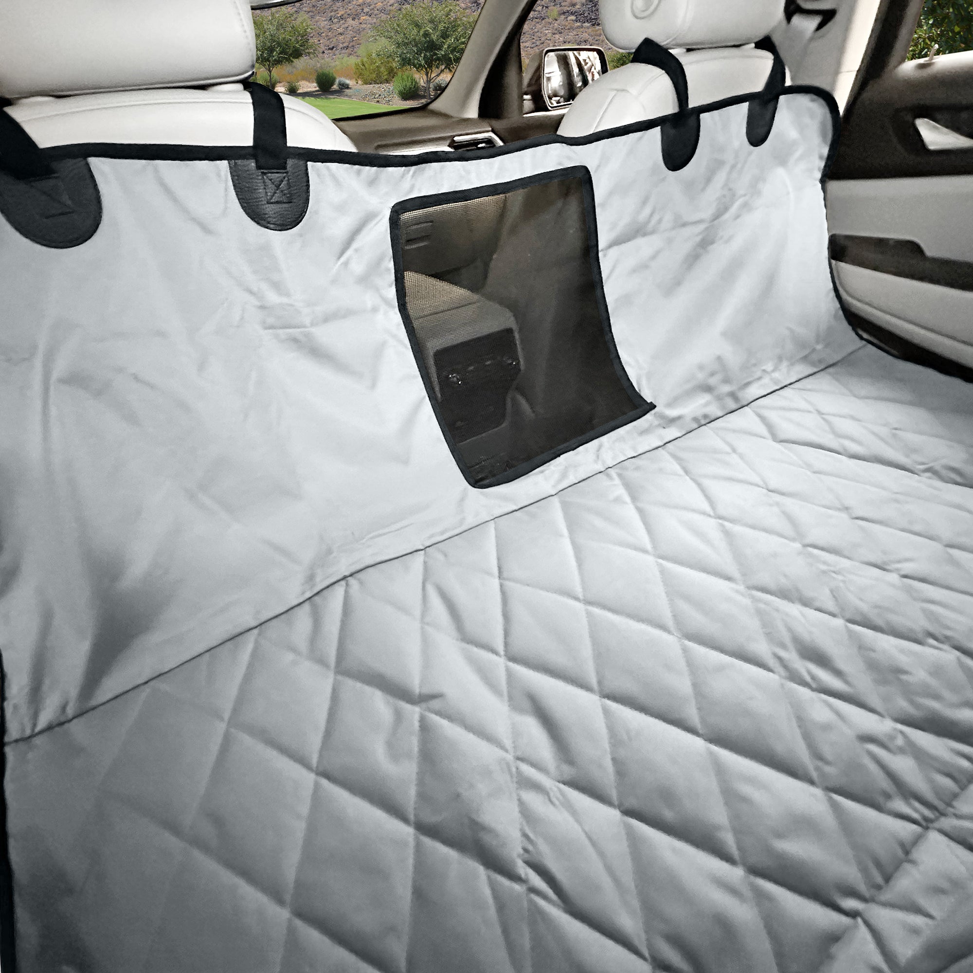 4Knines Dog Car Seat Hammock in vehicle