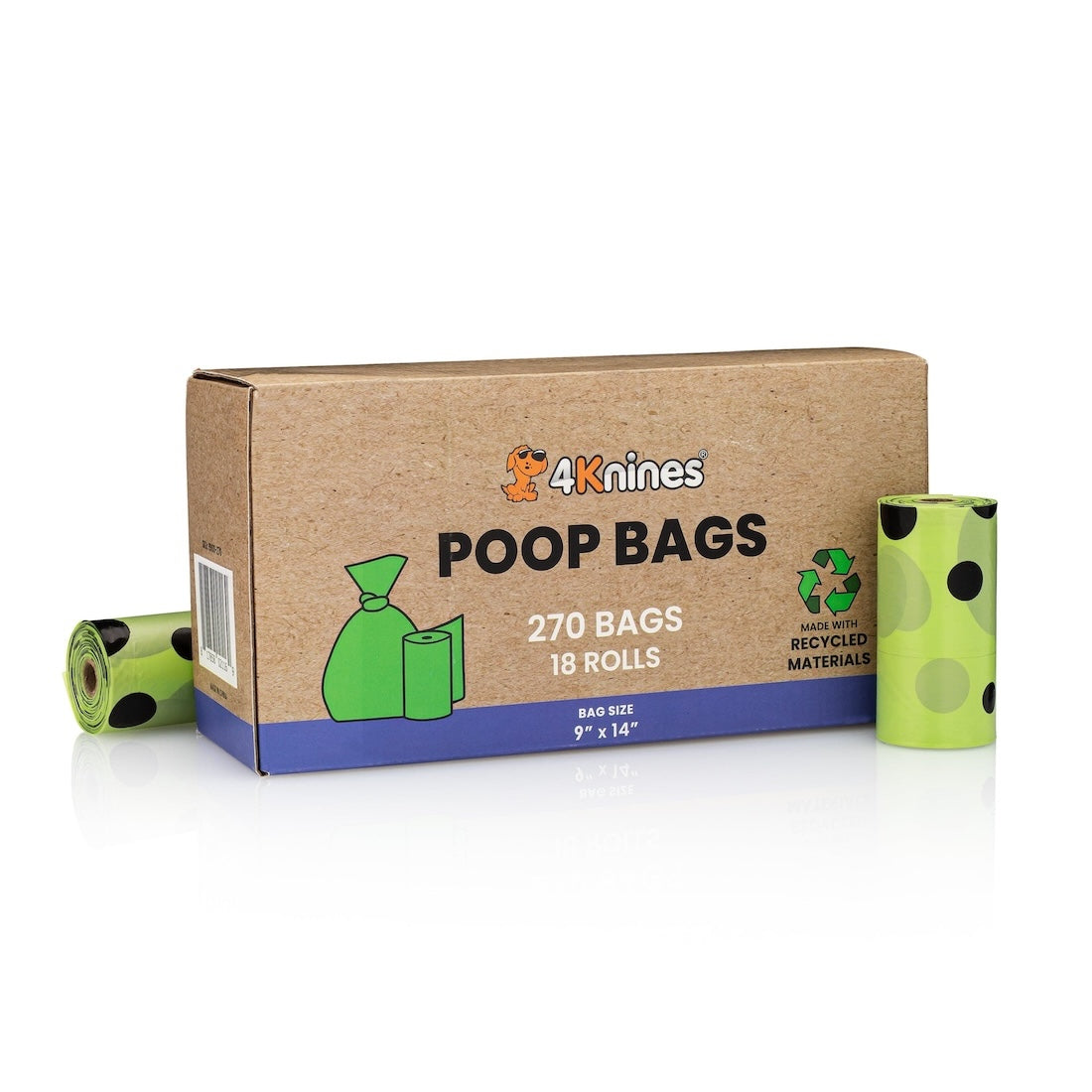 Dog Poop Bags Made From 100 Recycled Materials 4Knines dog-poop-bags-made-from-100-recycled-materials-4knines