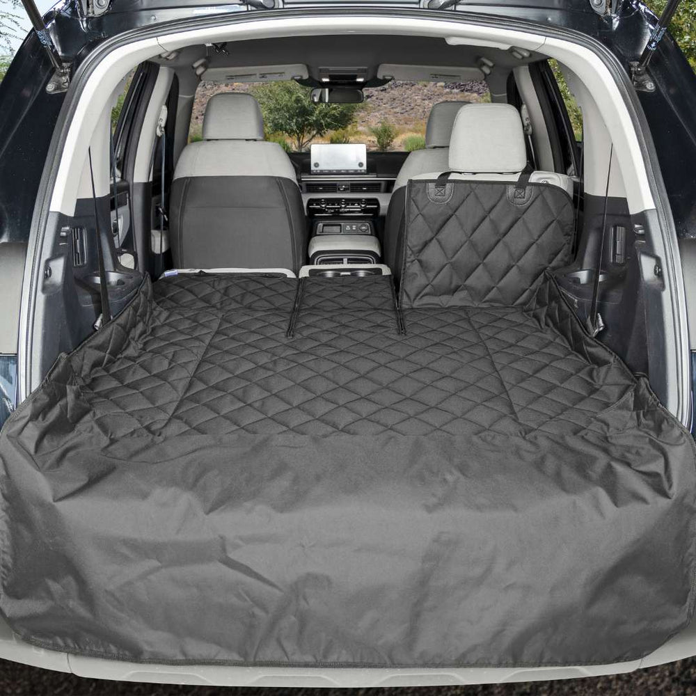 4Knines SUV Cargo Liner for Fold Down Seats Black