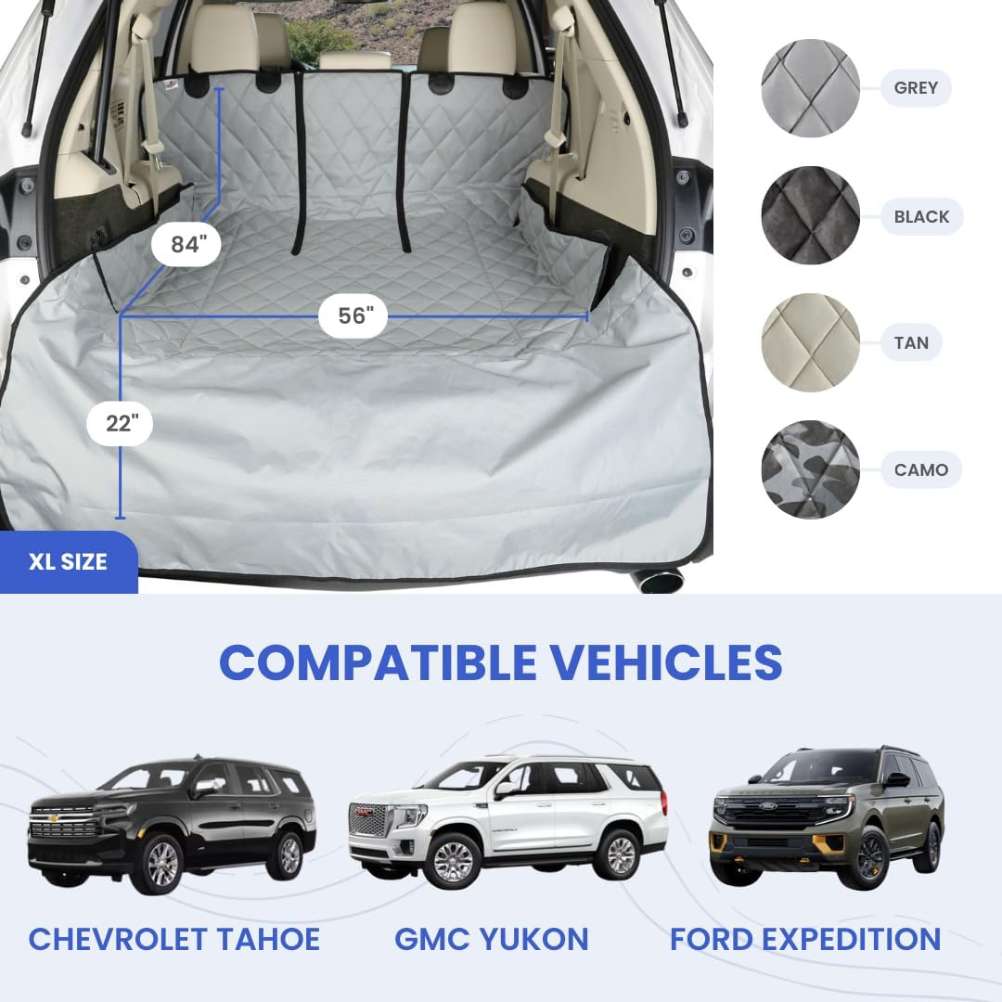 SUV Cargo Liner for Fold Down Seats - XL