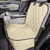 4Knines Fitted Rear Seat Cover for Fold Down Seats - No Hammock Tan
