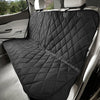 4Knines Fitted Rear Seat Cover for Fold Down Seats - No Hammock Black