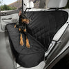 4Knines Fitted Rear Seat Cover for Fold Down Seats - No Hammock Black